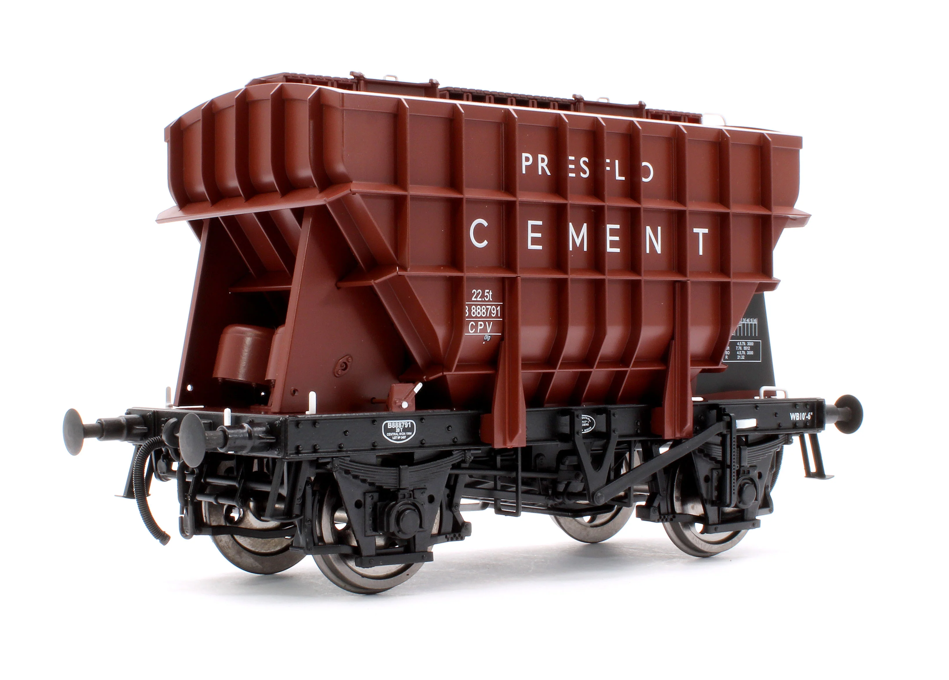E3001C Presflo Wagon 'Presflo Cement' Bauxite 888791 (TOPS) - Image 3