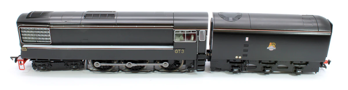 GT3-OO-S-Black English Electric GT3 4-6-0 Gas Turbine Locomotive in BR Black Early Crest Livery (DCC Sound) - Image 11