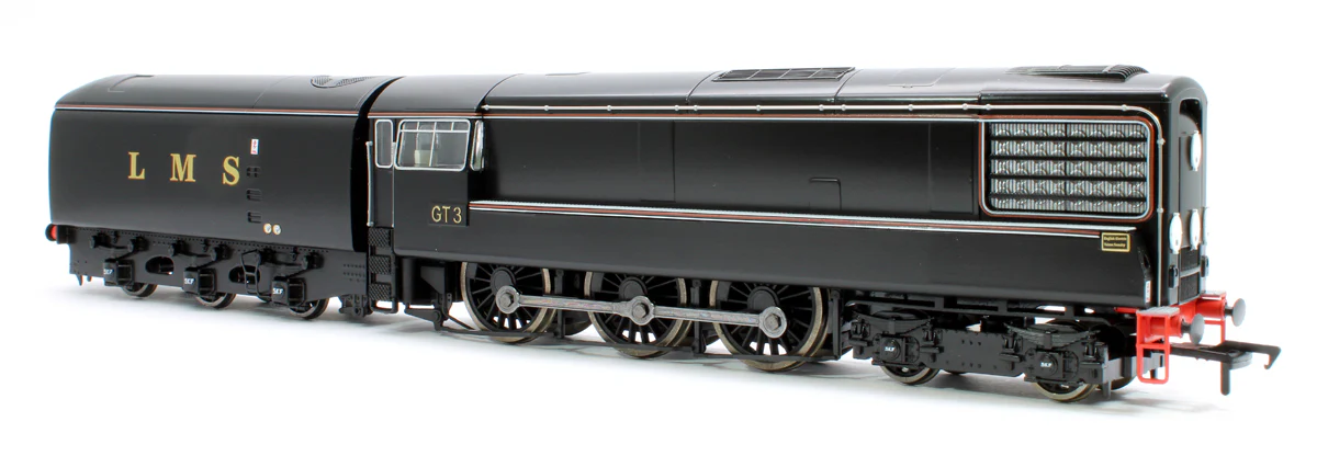 GT3-OO-S-LMS English Electric GT3 4-6-0 Gas Turbine Locomotive in LMS Black Livery (DCC Sound) - Image 4