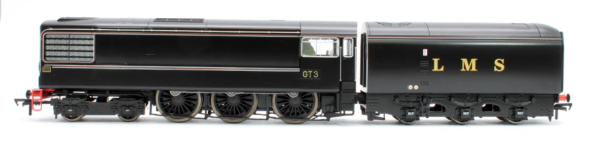 GT3-OO-S-LMS English Electric GT3 4-6-0 Gas Turbine Locomotive in LMS Black Livery (DCC Sound) - Image 5