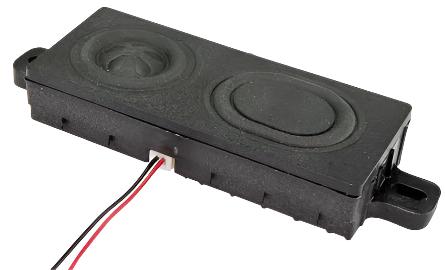 50343 Speaker, 29mm x 65mm x 14mm, 4 Ohms, Bass Reflex