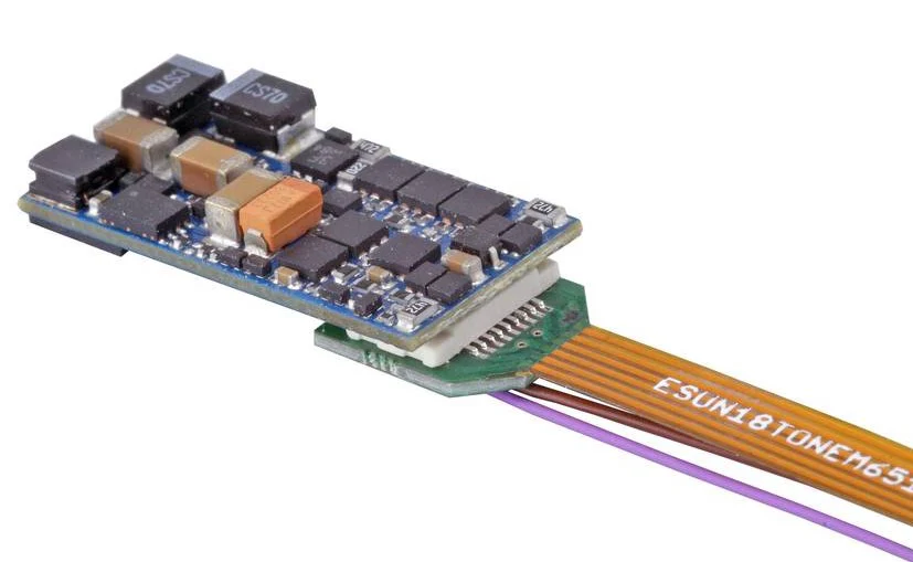 51995 Adapter Board, 18 Pin Next 18 to 8 Pin NEM652, Flex, 88mm, with Heat Shrink