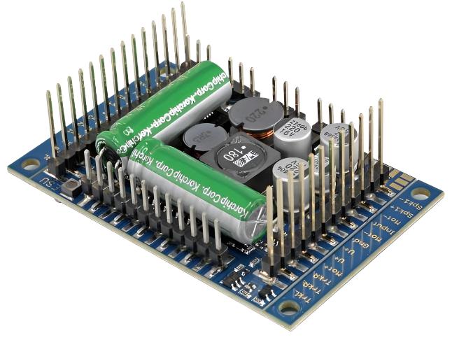 58515 LokSound 5 XL DCC/MM/SX/M4 Blank Decoder, Pinheader