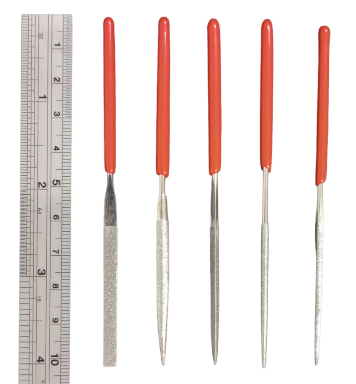 72517 Miniature 5pc Diamond Needle File Set in Wallet