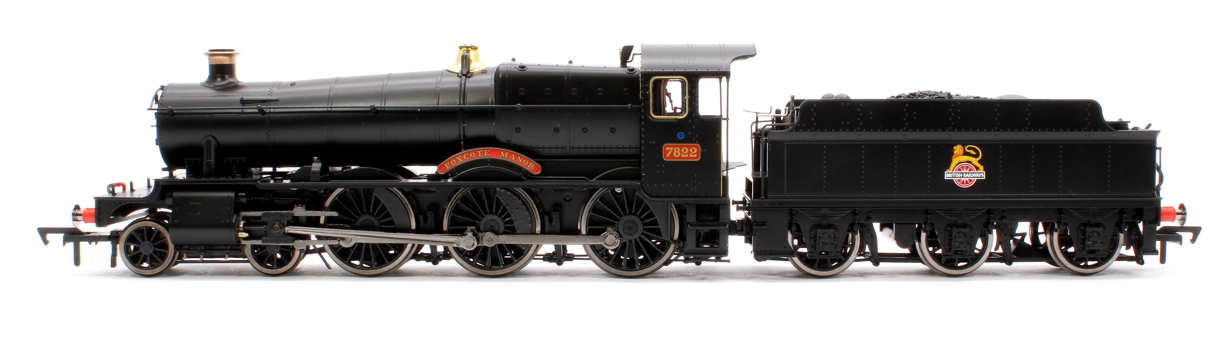 4S-001-012 Foxcote Manor BR Black Early Crest 78xx Manor Class 4-6-0 Steam Locomotive No.7822 - Image 5