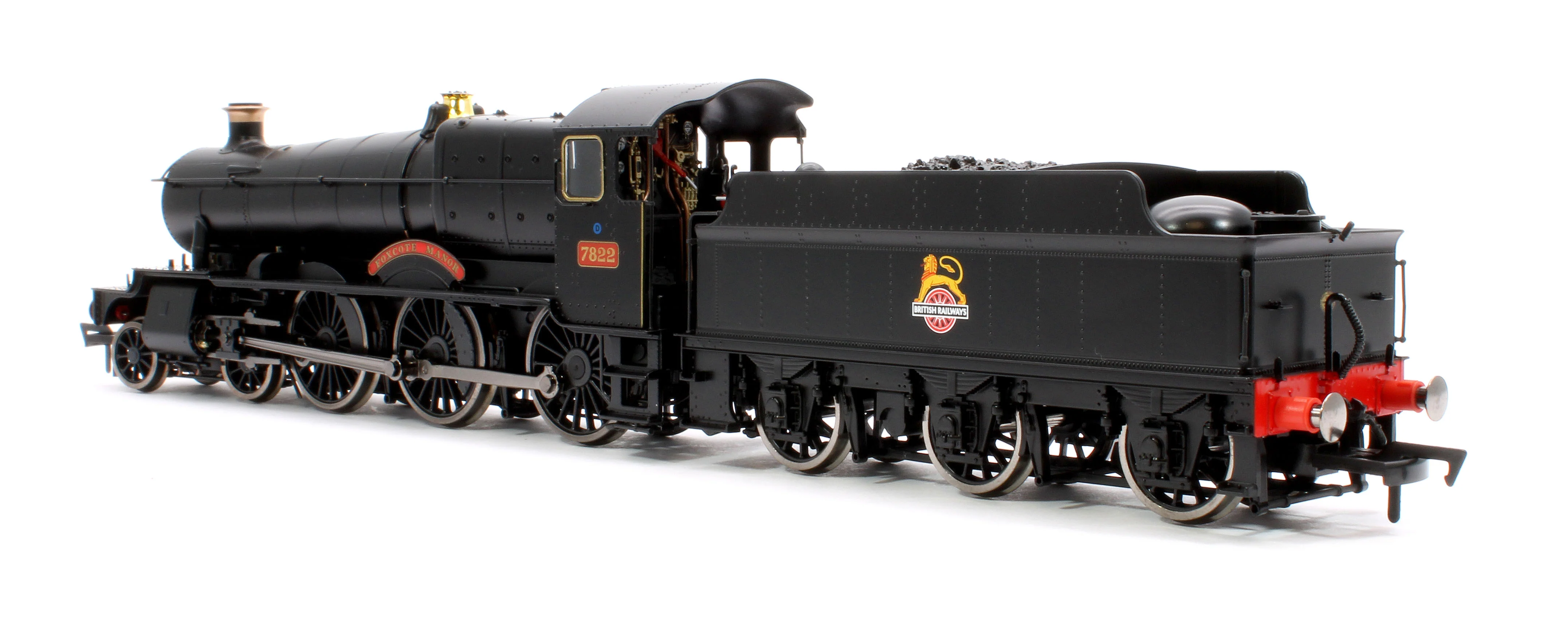4S-001-012D Foxcote Manor BR Black Early Crest 78xx Manor Class 4-6-0 Steam Locomotive No.7822 - DCC Fitted - Image 2