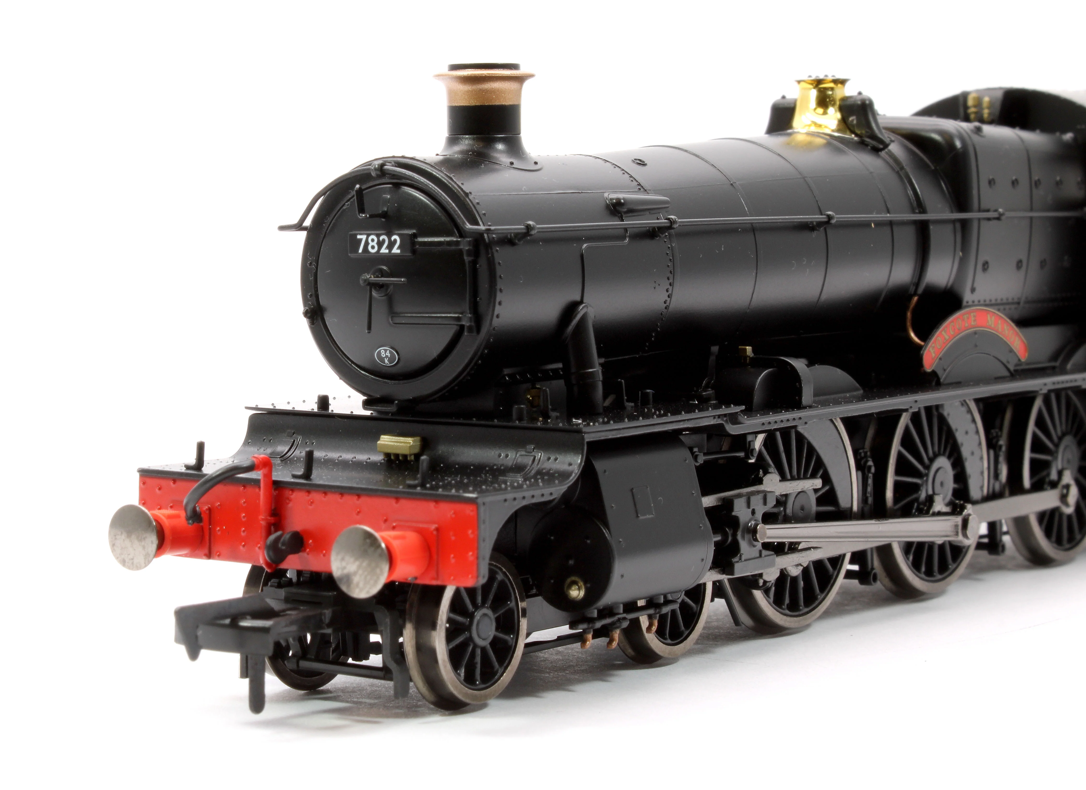 4S-001-012D Foxcote Manor BR Black Early Crest 78xx Manor Class 4-6-0 Steam Locomotive No.7822 - DCC Fitted - Image 9