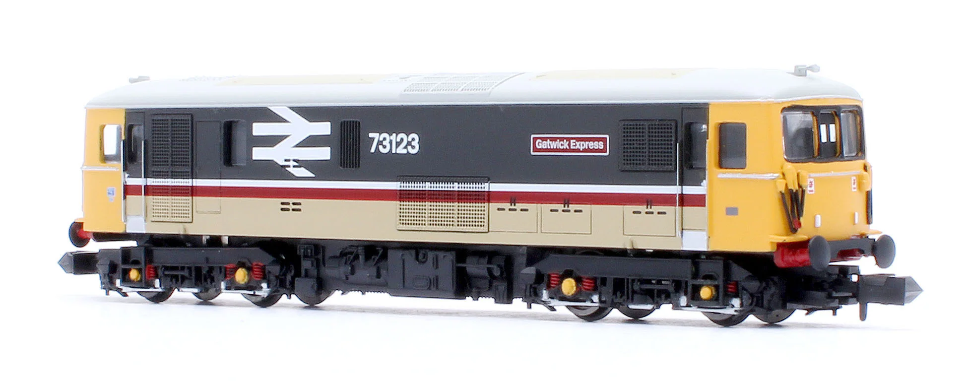 GM2210210D Class 73 123 'Gatwick Express' BR IC Executive Large No's Electro Diesel Locomotive - DCC Fitted - Image 3