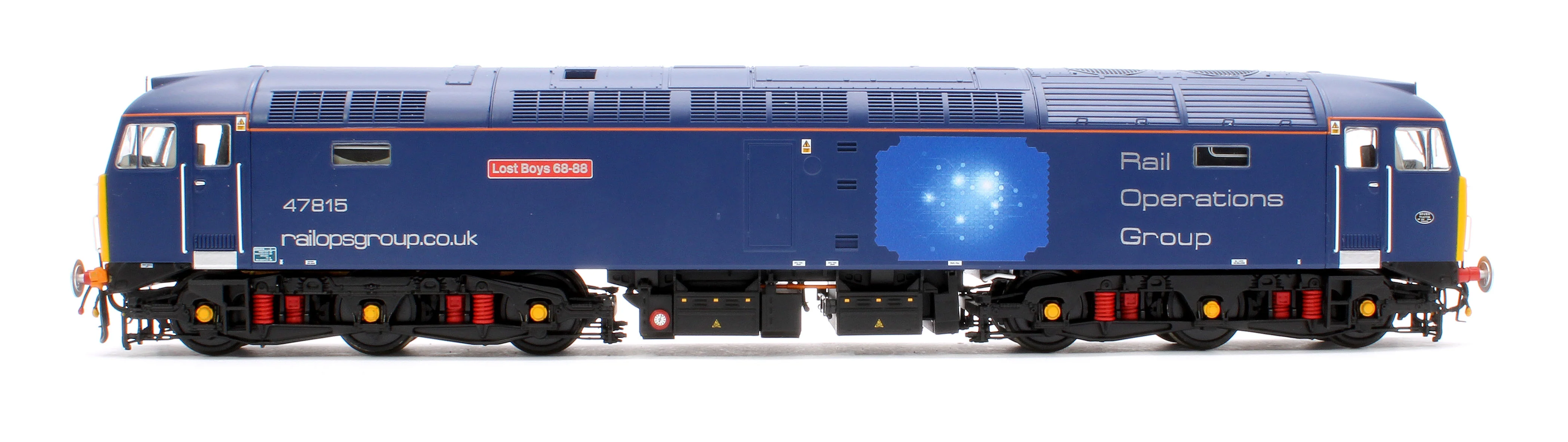 GM4240201 Class 47 815 'Lost Boys 68-88' Rail Operations Group Diesel Locomotive - Image 6