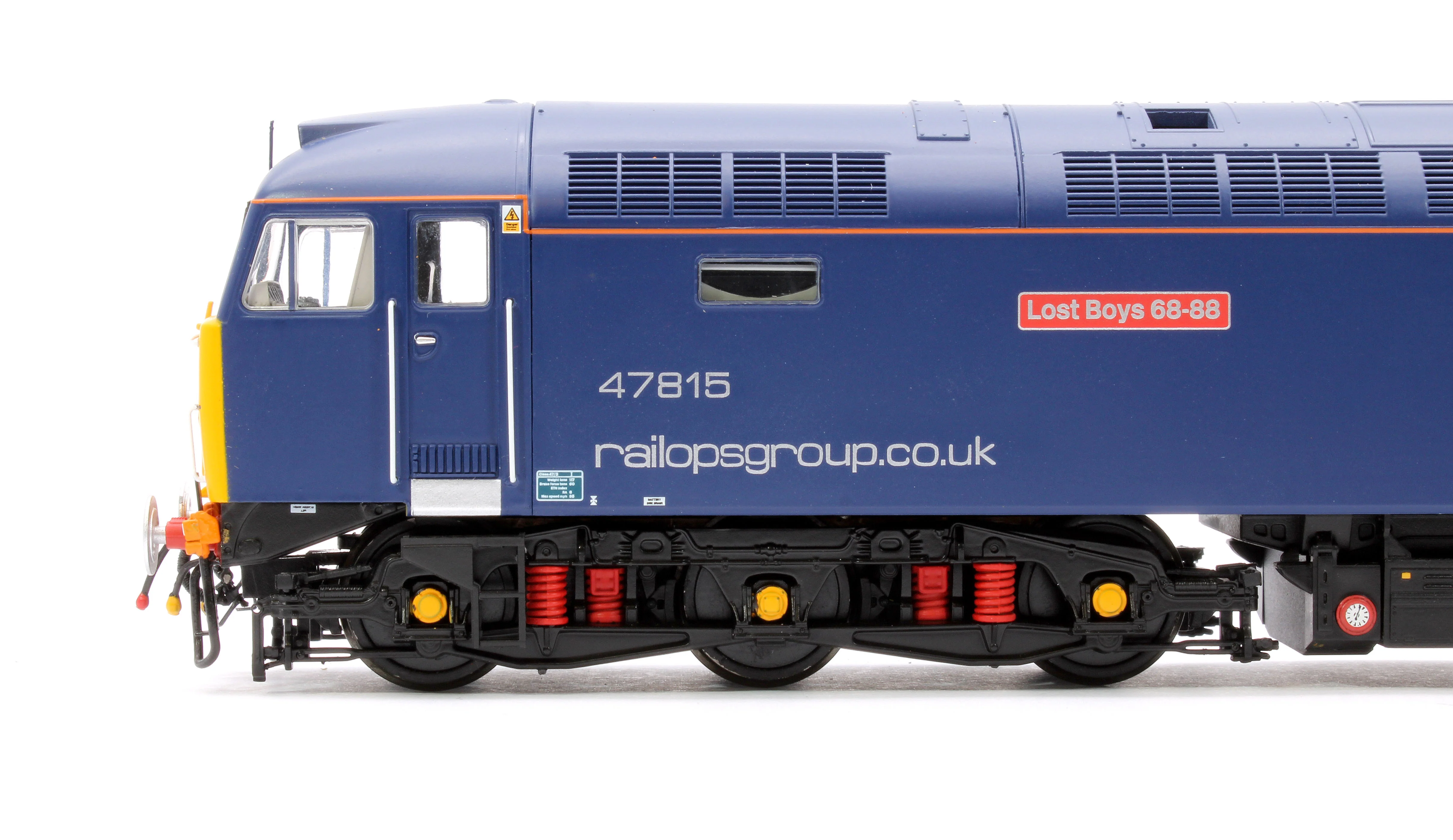 GM4240201 Class 47 815 'Lost Boys 68-88' Rail Operations Group Diesel Locomotive - Image 7