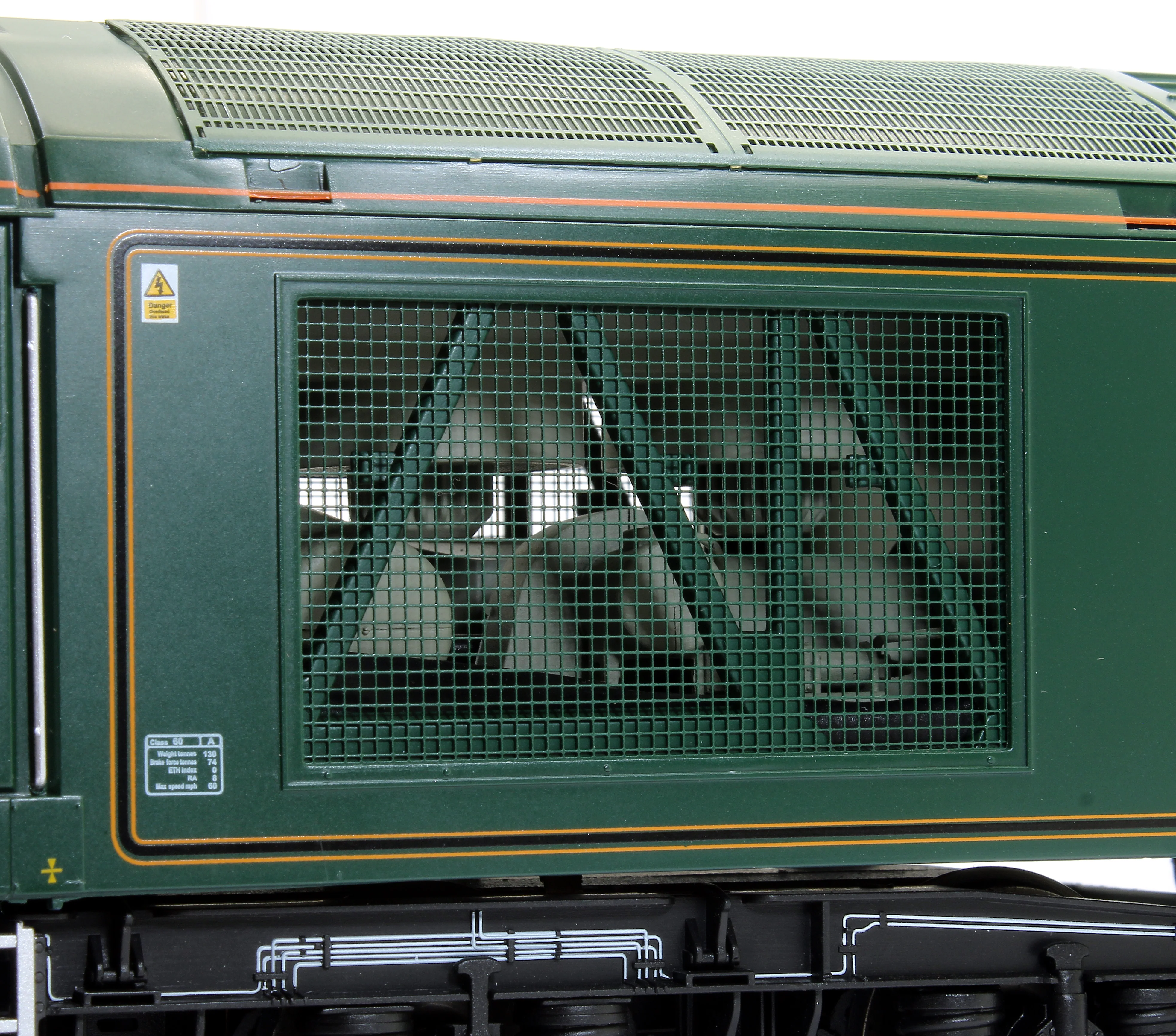 GM7240201 Class 60 081 'Isambard Kingdom Brunel' GWR Brunswick Green Diesel Locomotive - Image 7
