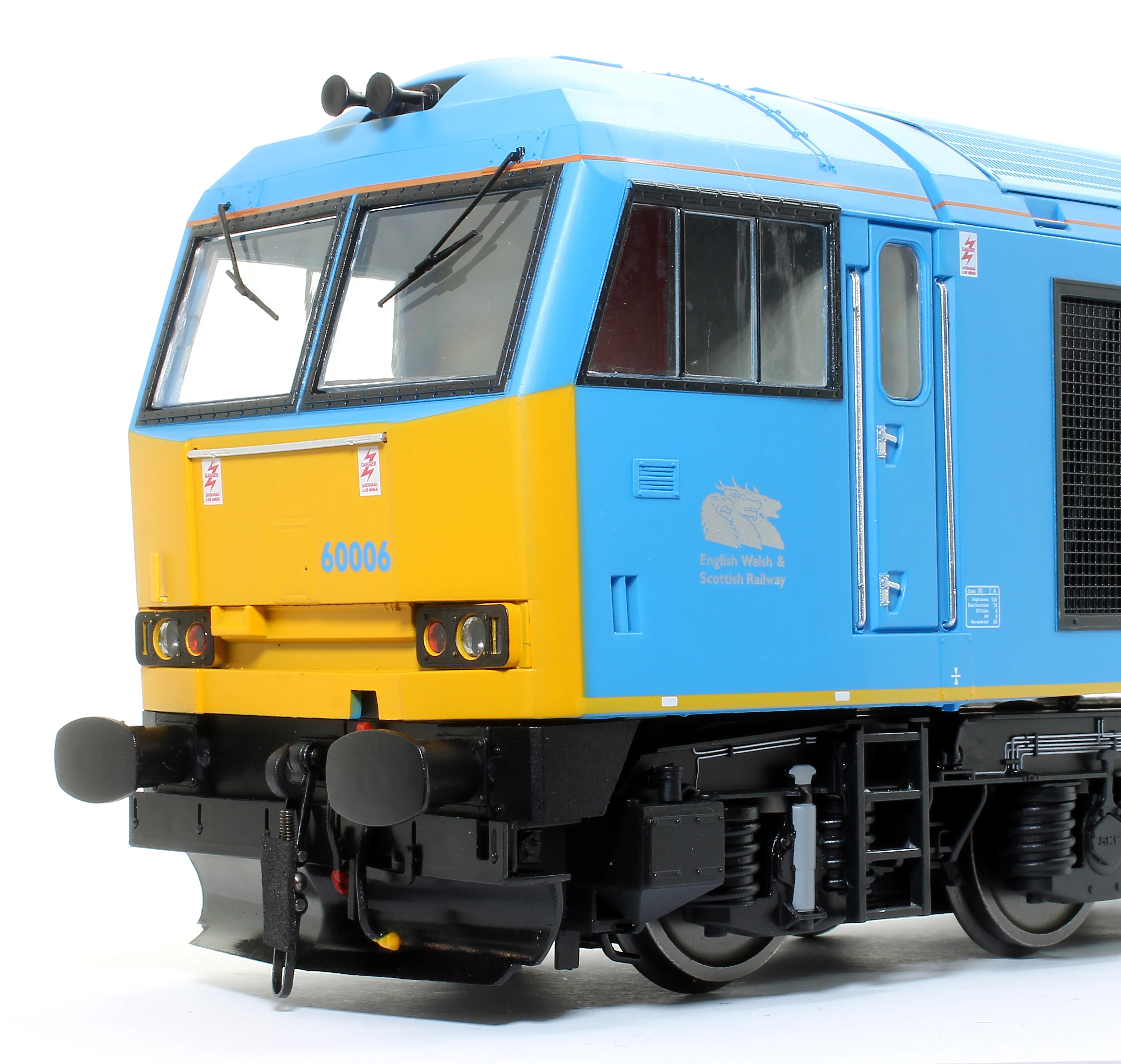 GM7240203 Class 60 Diesel 60 006 Scunthorpe Ironmaster British Steel Blue Diesel Locomotive - Image 5