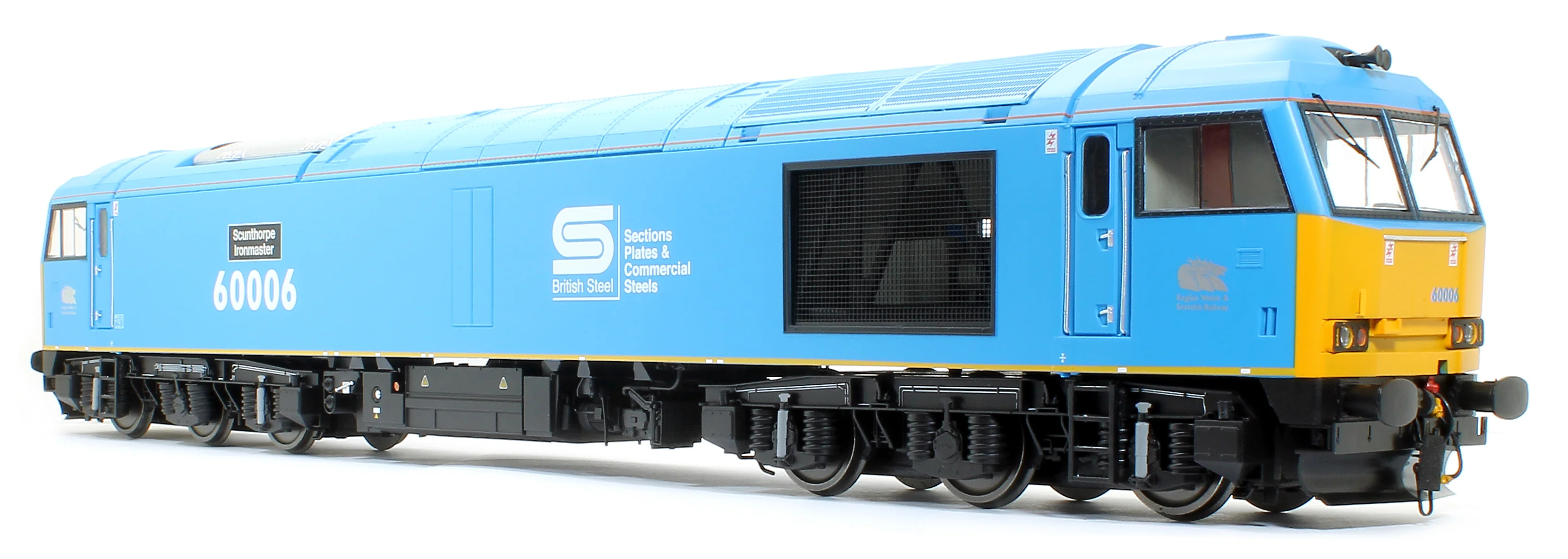 GM7240203 Class 60 Diesel 60 006 Scunthorpe Ironmaster British Steel Blue Diesel Locomotive - Image 6