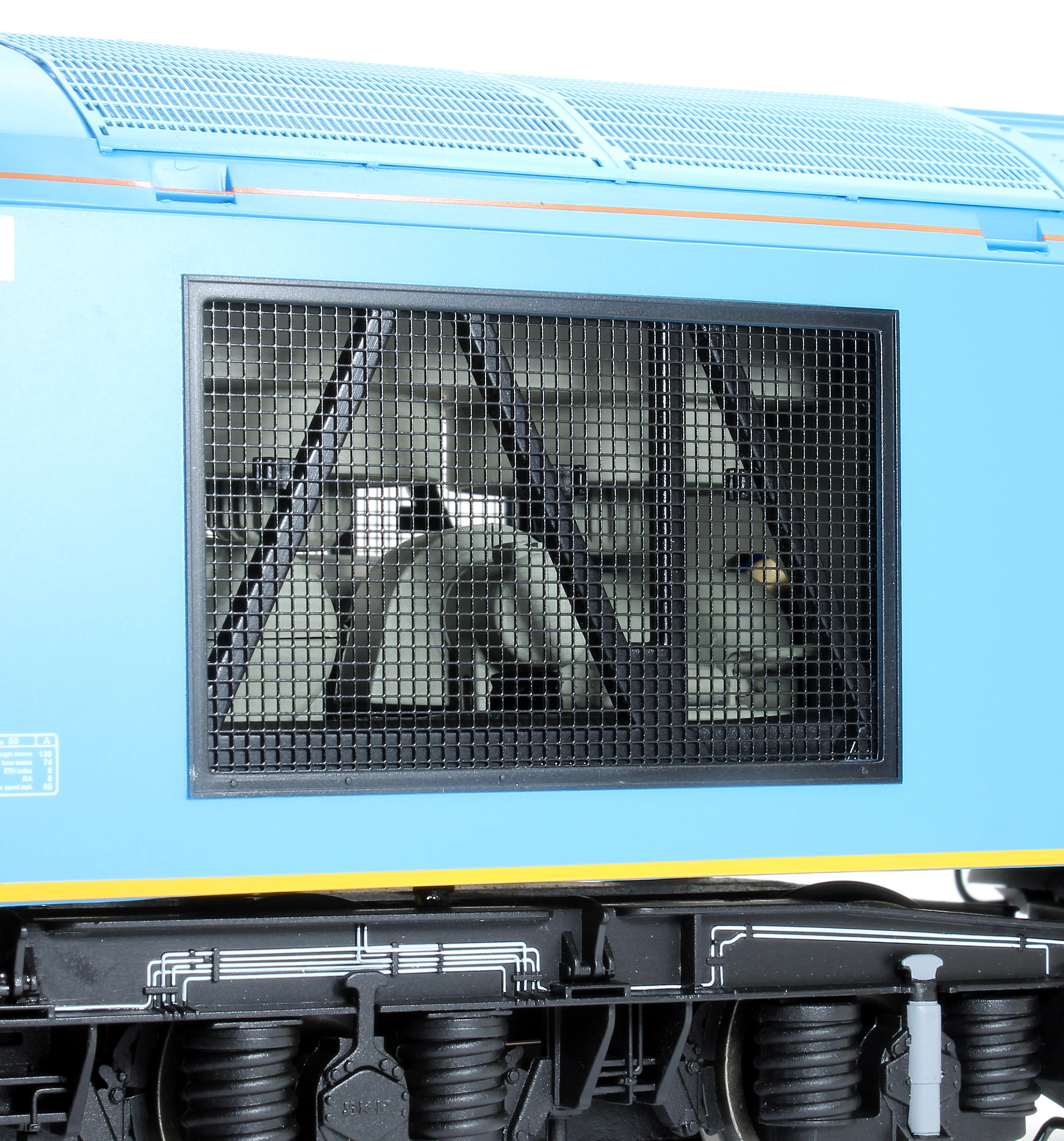 GM7240203 Class 60 Diesel 60 006 Scunthorpe Ironmaster British Steel Blue Diesel Locomotive - Image 7