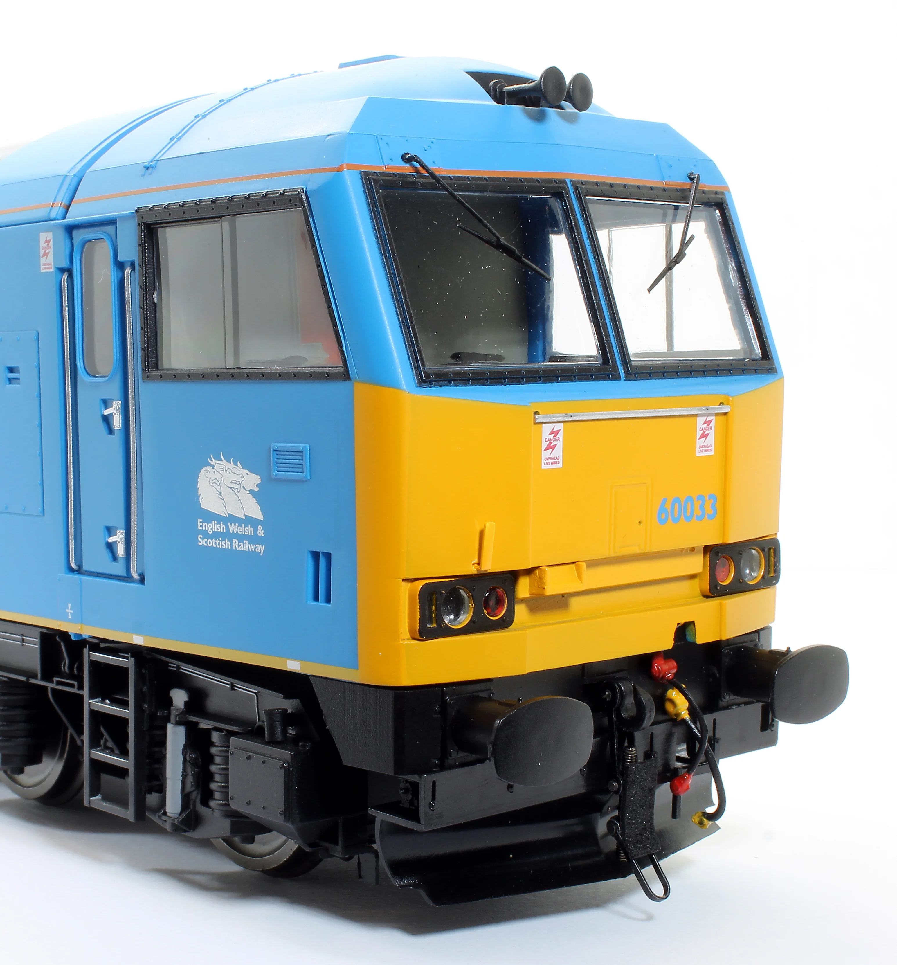 GM7240204 Class 60 Diesel 60 033 Tees Steel Express British Steel Blue Diesel Locomotive - Image 5