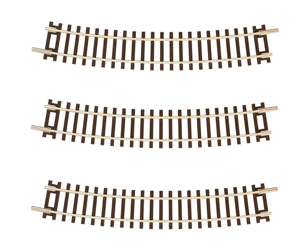GM3640204 TT:120 Gauge Sectional Curved Track R2 365mm 20 Degree x3