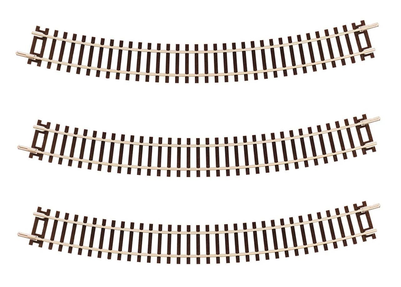 GM3640205 TT:120 Gauge Sectional Curved Track R2 365mm 30 Degree x3