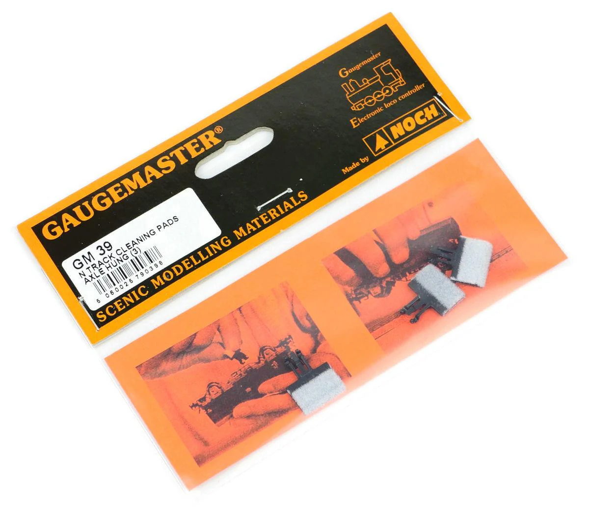 GM39 Track Cleaning Pads. Axle Hung Pack of 3 - Image 3
