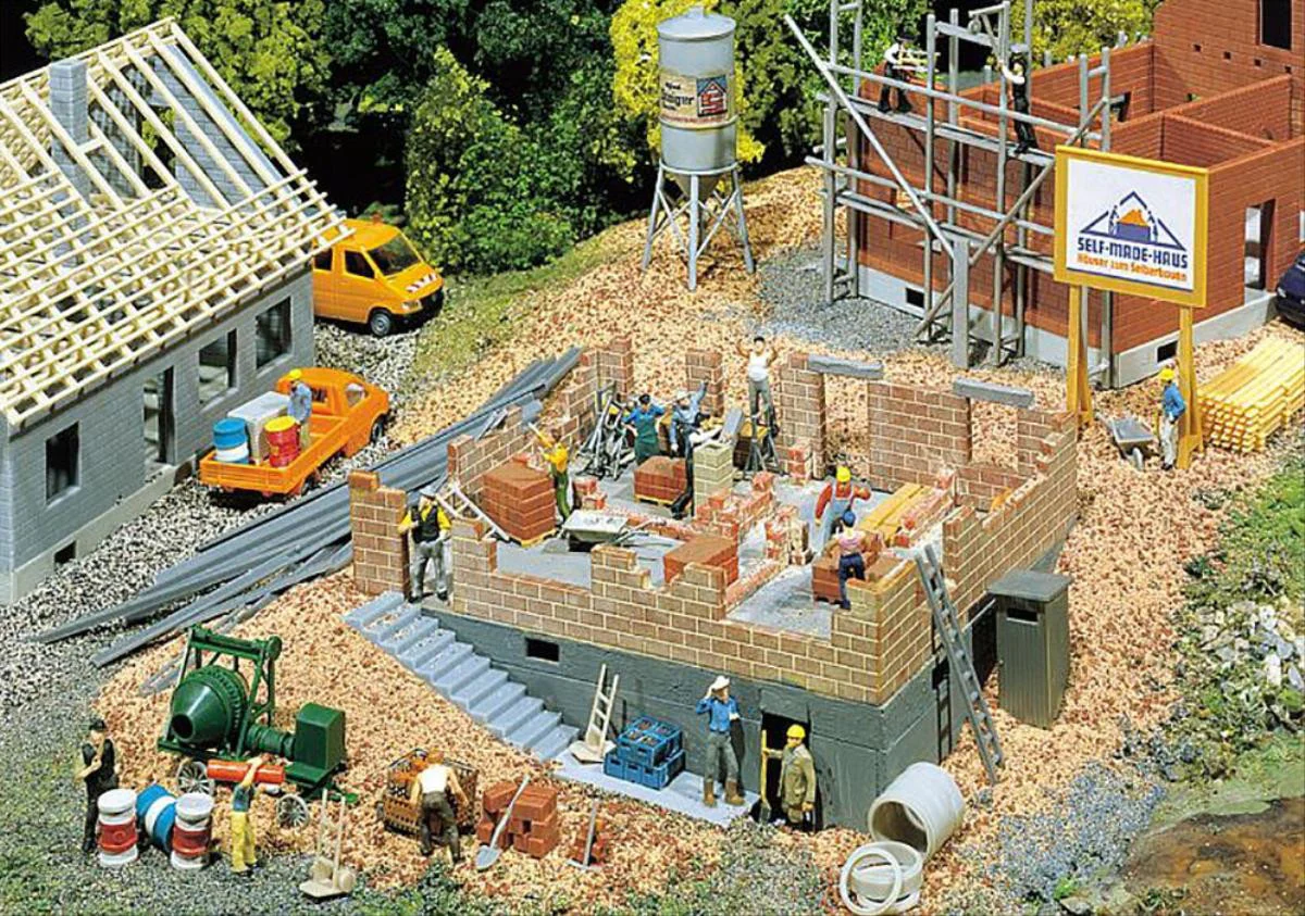 GM437 Fordhampton House Under Construction Kit - Image 2