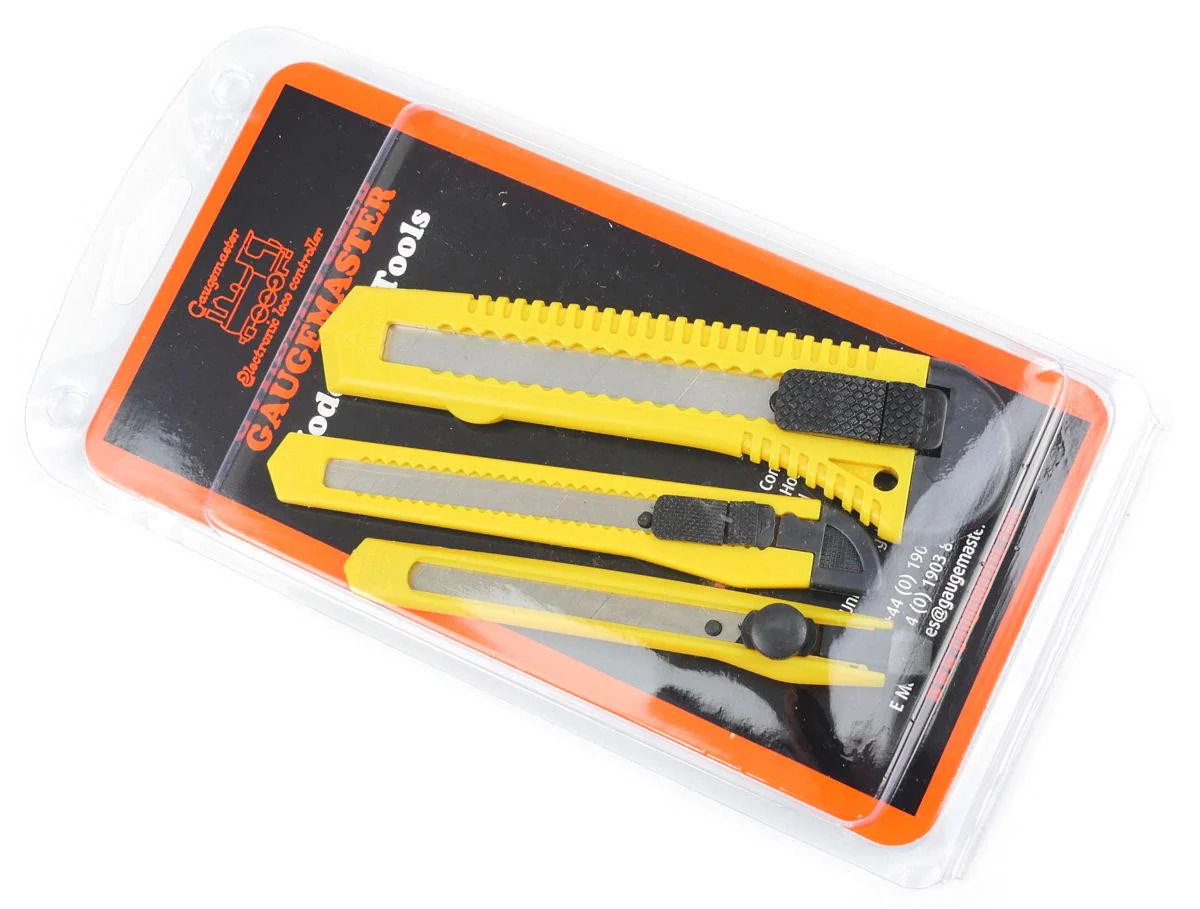 GM616 Razor Knife Set (3pc) - Image 2
