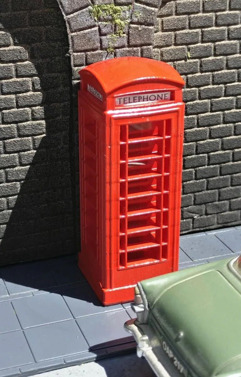 GM730 O Scale Telephone Box (Pre-Built) - Image 2