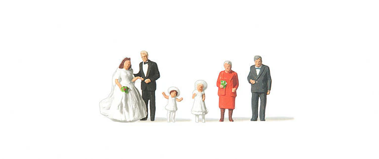 MRT0272535 Wedding Group (6) Figure Set