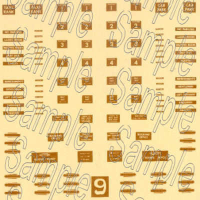 TSN9W N Gauge BR (Western Region) Station Signs
