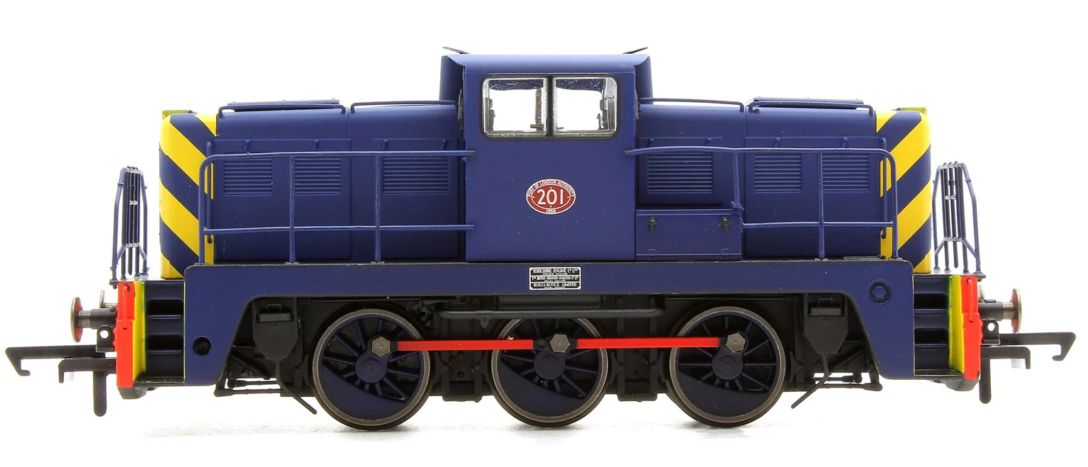 GV2015 YEC Janus 0-6-0DE Port of London No.201 Diesel Locomotive - Image 3