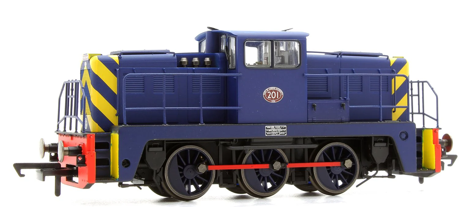 GV2015SR YEC Janus 0-6-0DE Port of London No.201 Diesel Locomotive (DCC Ready)