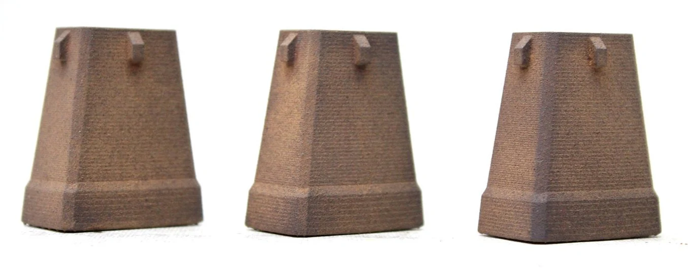 BS10027 Casting Ingot Moulds - Pack of 3 PAINTED OO Gauge