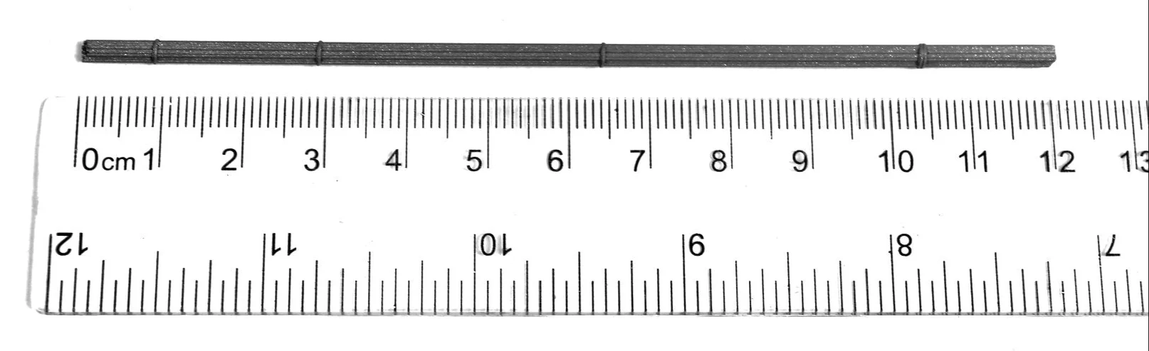 BS2012 120mm Steel Rod Bundled Loads - UNPAINTED - Pack of 10 1:76 OO Gauge - Image 3