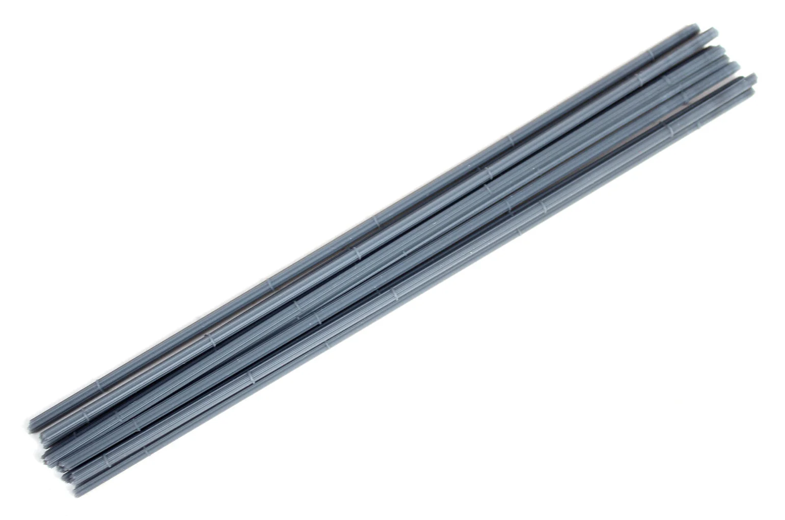 BS2013 180mm Steel Rod Bundled Loads - UNPAINTED - Pack of 10 1:76 OO Gauge