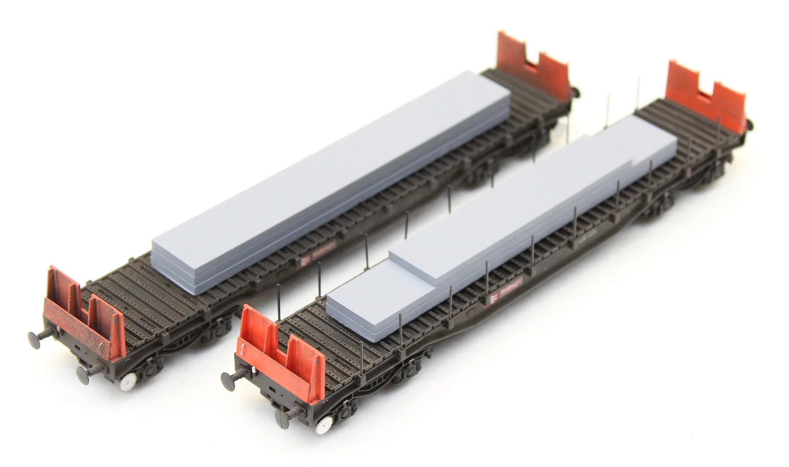 BS2018 Steel Slabs Resin Models - UNPAINTED - 138mm by 20mm - Pack of 2 - Image 4