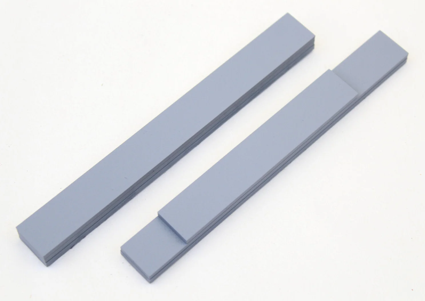 BS2019 Steel Slabs Resin Models - UNPAINTED - 138mm by 16mm - Pack of 2 - Image 2