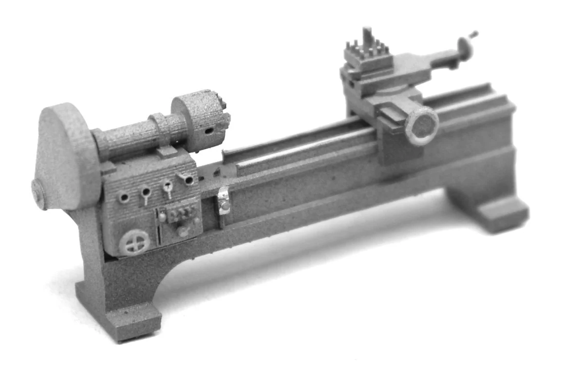 BS8011 Workshop Lathe - UNPAINTED - 1:76 OO Gauge
