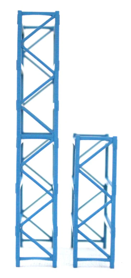 BS8014 Pallet Racking Warehouse Stores - BLUE - 1:76 OO Gauge - Image 3