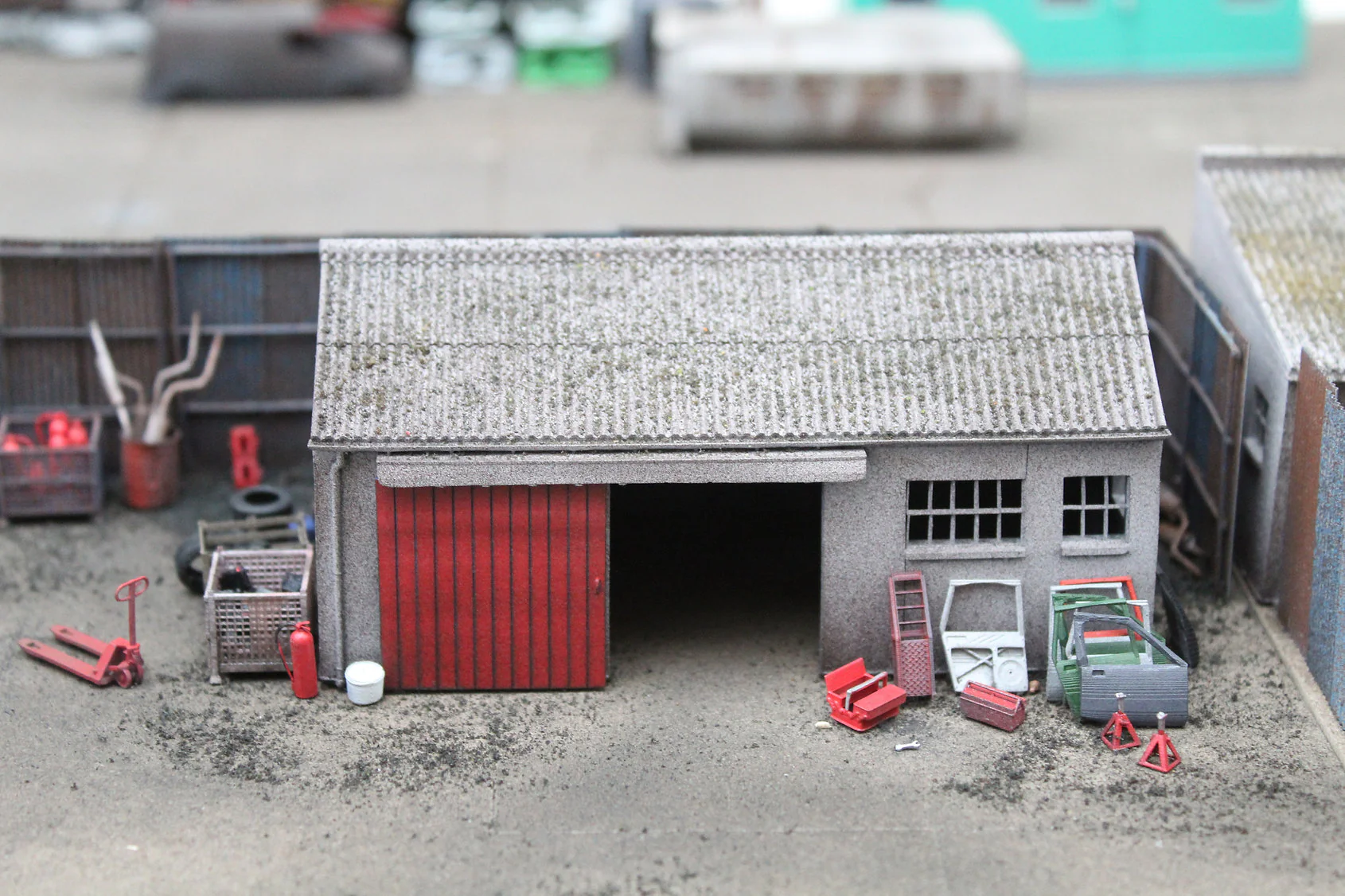 BS8031 Concrete Workshop Building Garage Peaked Roof - UNPAINTED - Image 4