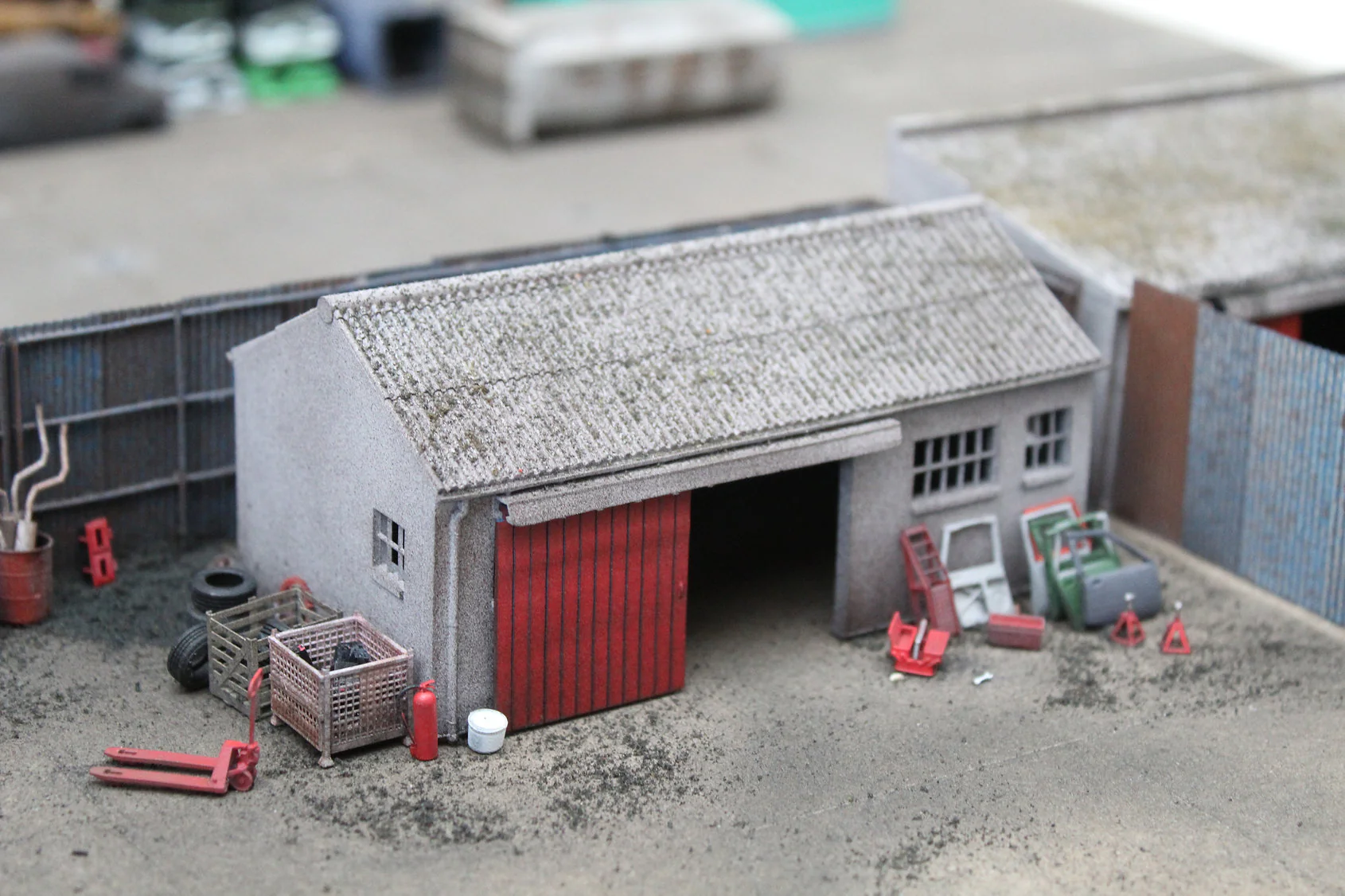 BS8031 Concrete Workshop Building Garage Peaked Roof - UNPAINTED - Image 5