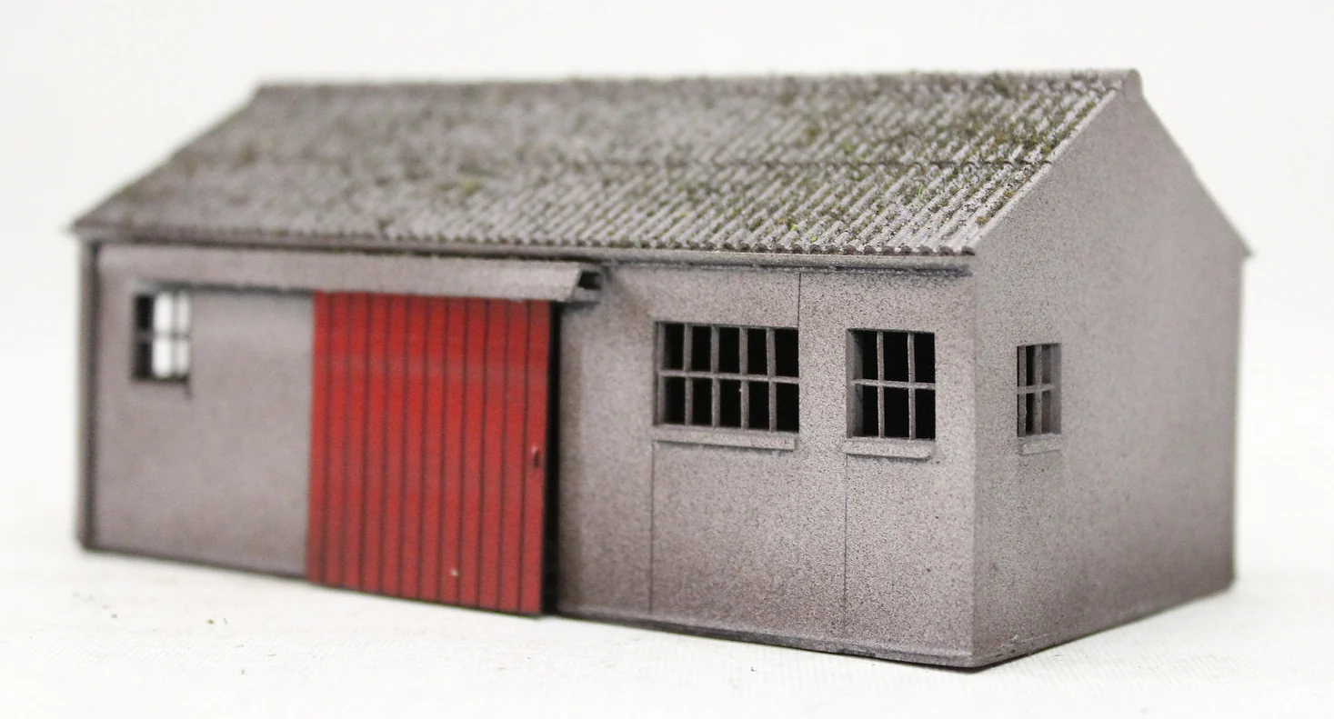 BS8031 Concrete Workshop Building Garage Peaked Roof - UNPAINTED - Image 7