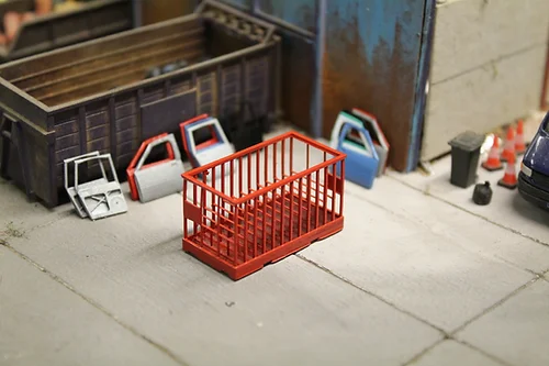 BSCDRH1 Car Doors Frame - RED