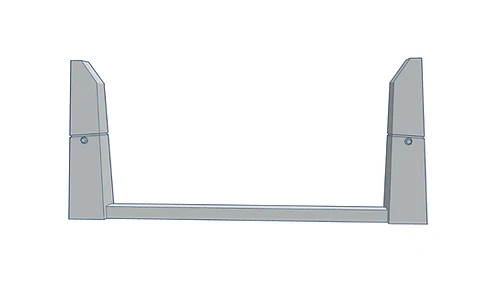 BSSBPUP10 Solid Billet Wagon Posts - Unpainted - Pack of 10