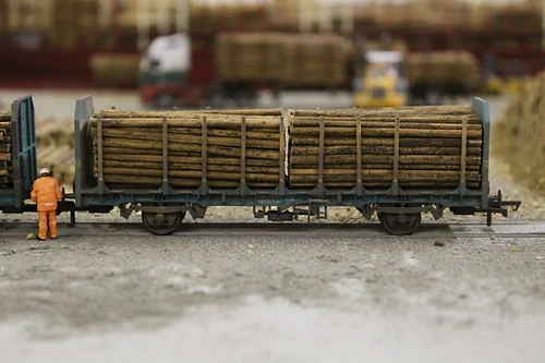 BSSDL641 Small Diameter Timber Logs 64mm - 1 Wagon Load