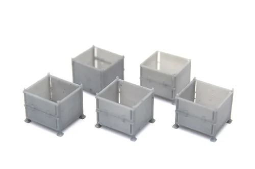 BSUNPSC5 5 x Unpainted Stillage Containers