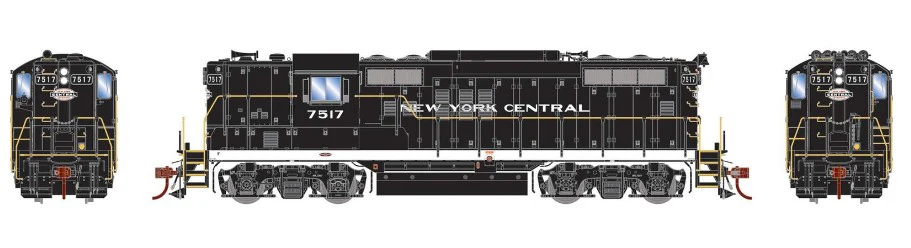 ATHG82833 GP9 With DCC & Sound, NYC #7517 Diesel Locomotive