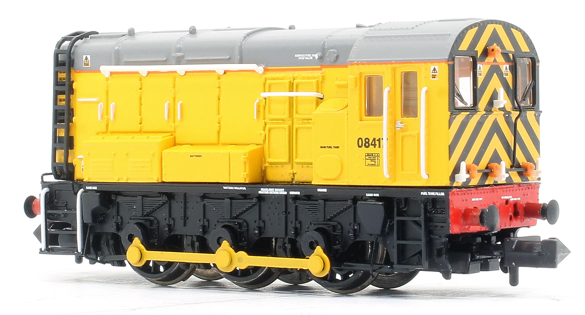 371-011SF Class 08 08417 Network Rail Yellow Diesel Shunter (DCC Sound) - Image 4