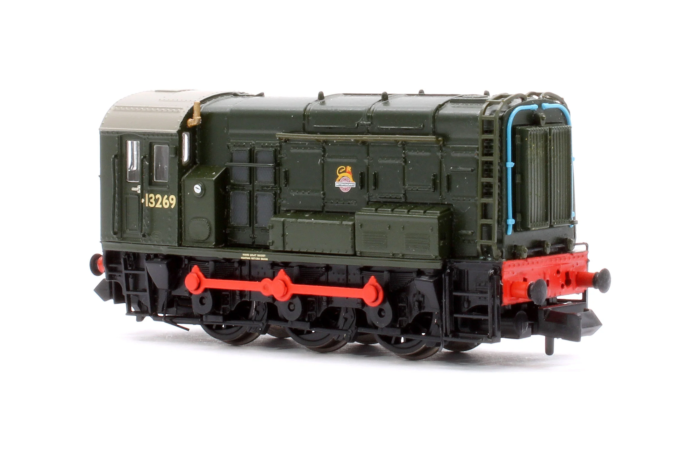 371-013ASF Class 08 13269 BR Green (Early Emblem) Diesel Shunter - DCC Sound - Image 4