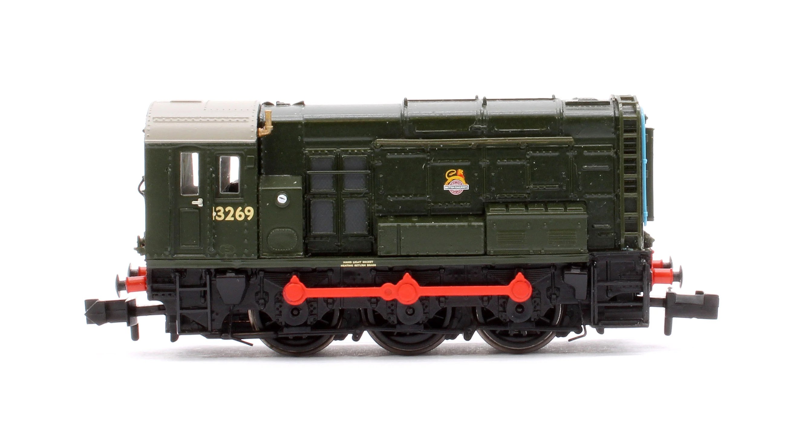 371-013ASF Class 08 13269 BR Green (Early Emblem) Diesel Shunter - DCC Sound - Image 6