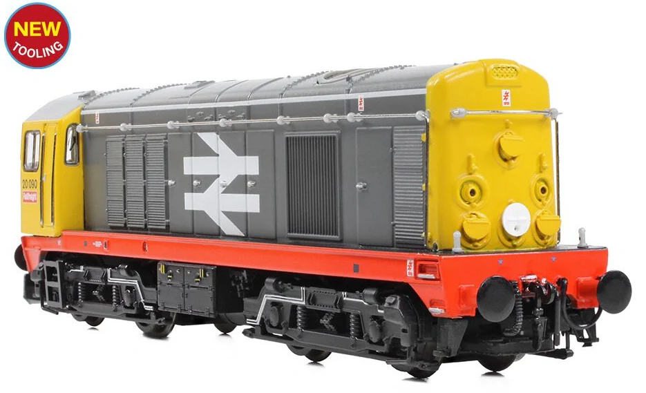 371-039 Class 20/0 Disc Headcode 20090 BR Railfreight (Red Stripe) Diesel Locomotive - Image 3