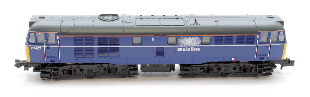 371-137TLSF Class 31/4 Refurbished 31407 Mainline Freight Diesel Locomotive - DCC Sound - Image 11