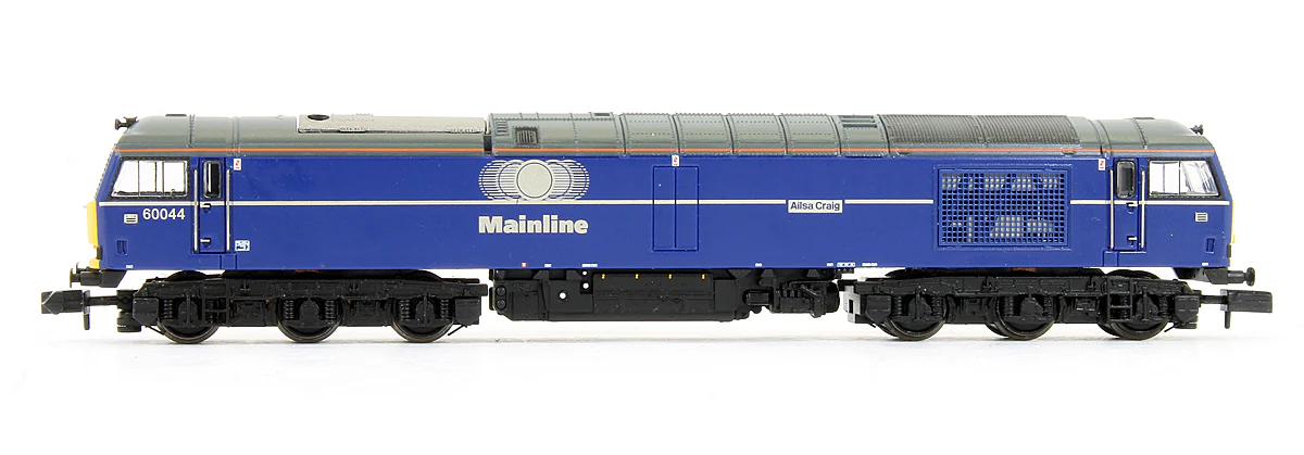 371-351A Pre-Owned Class 60044 Mainline Blue 'Ailsa Craig' Diesel Locomotive - DCC Fitted - Image 3